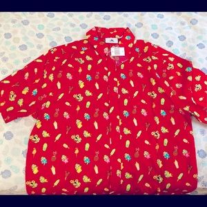 Disney Dole whip RED shirt small NWT